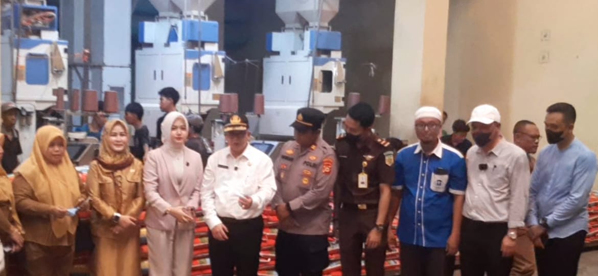 TPID Ogan Ilir Cek Gudang Beras di Pemulutan, Pastikan Stok Aman dan Harga Terkendali