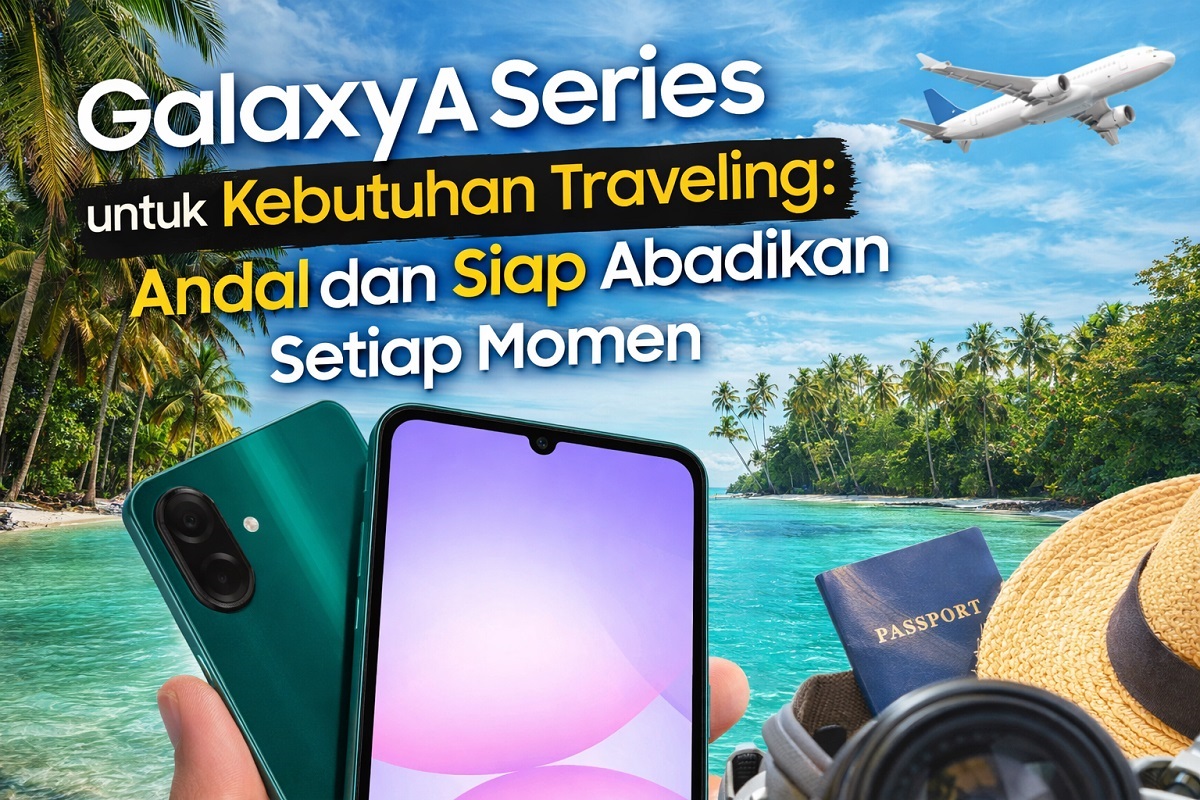 Galaxy A Series untuk Kebutuhan Traveling: Andal dan Siap Abadikan Setiap Momen