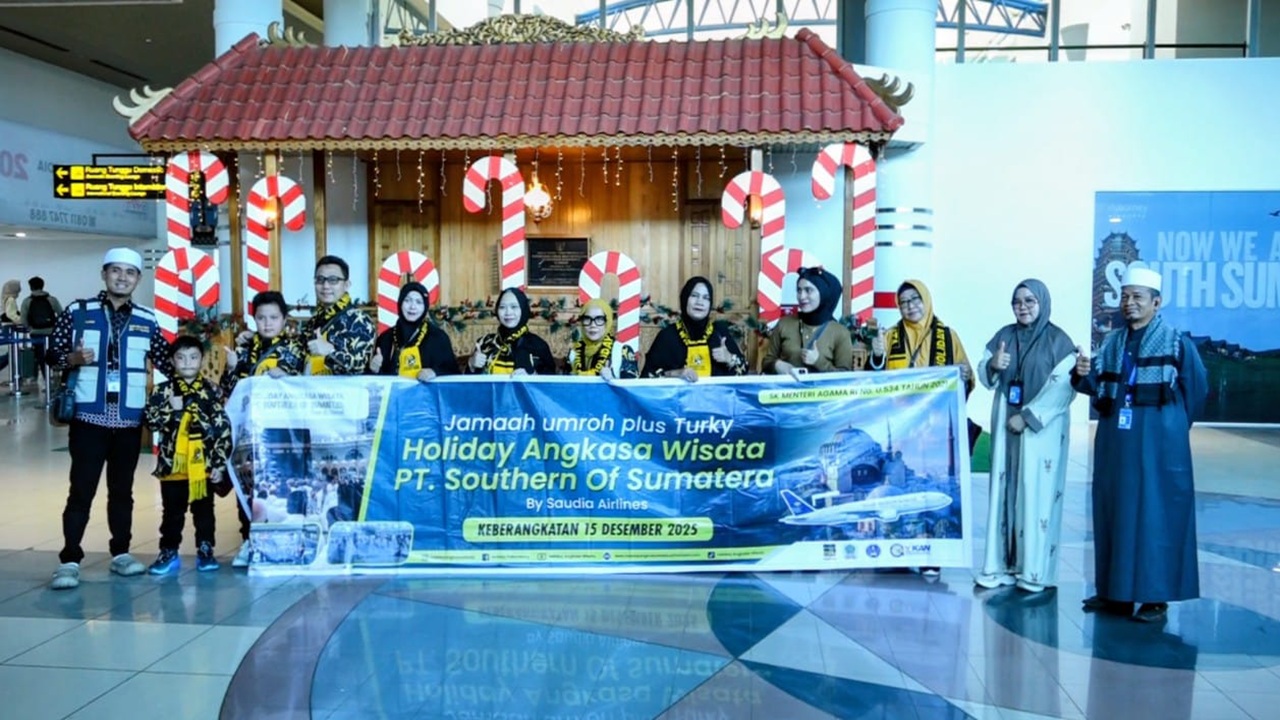 Holiday Angkasa Wisata Kembali Lepas Jamaah Umroh Plus Turki