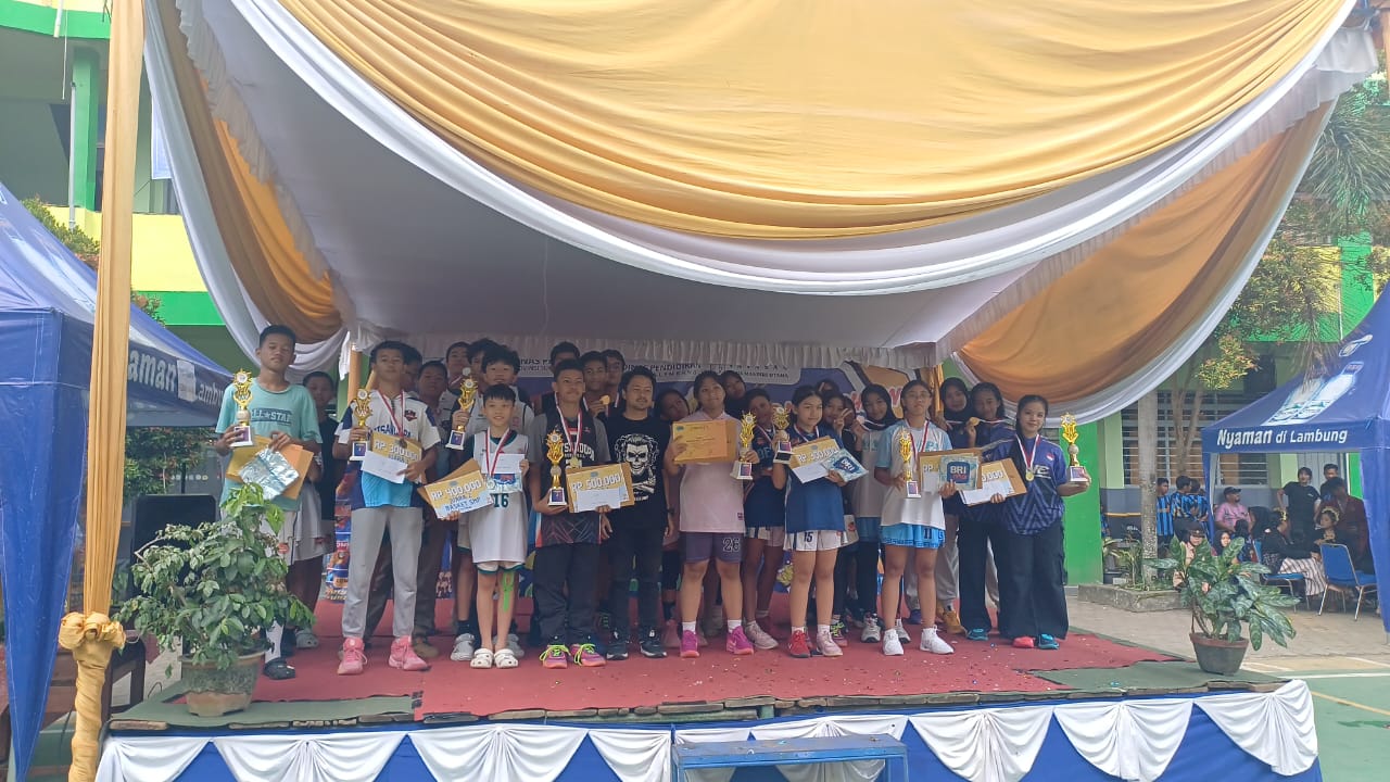 MTSN 2 Palembang Juara Turnamen Basket 3x3 Gebyar Mandiri 2026