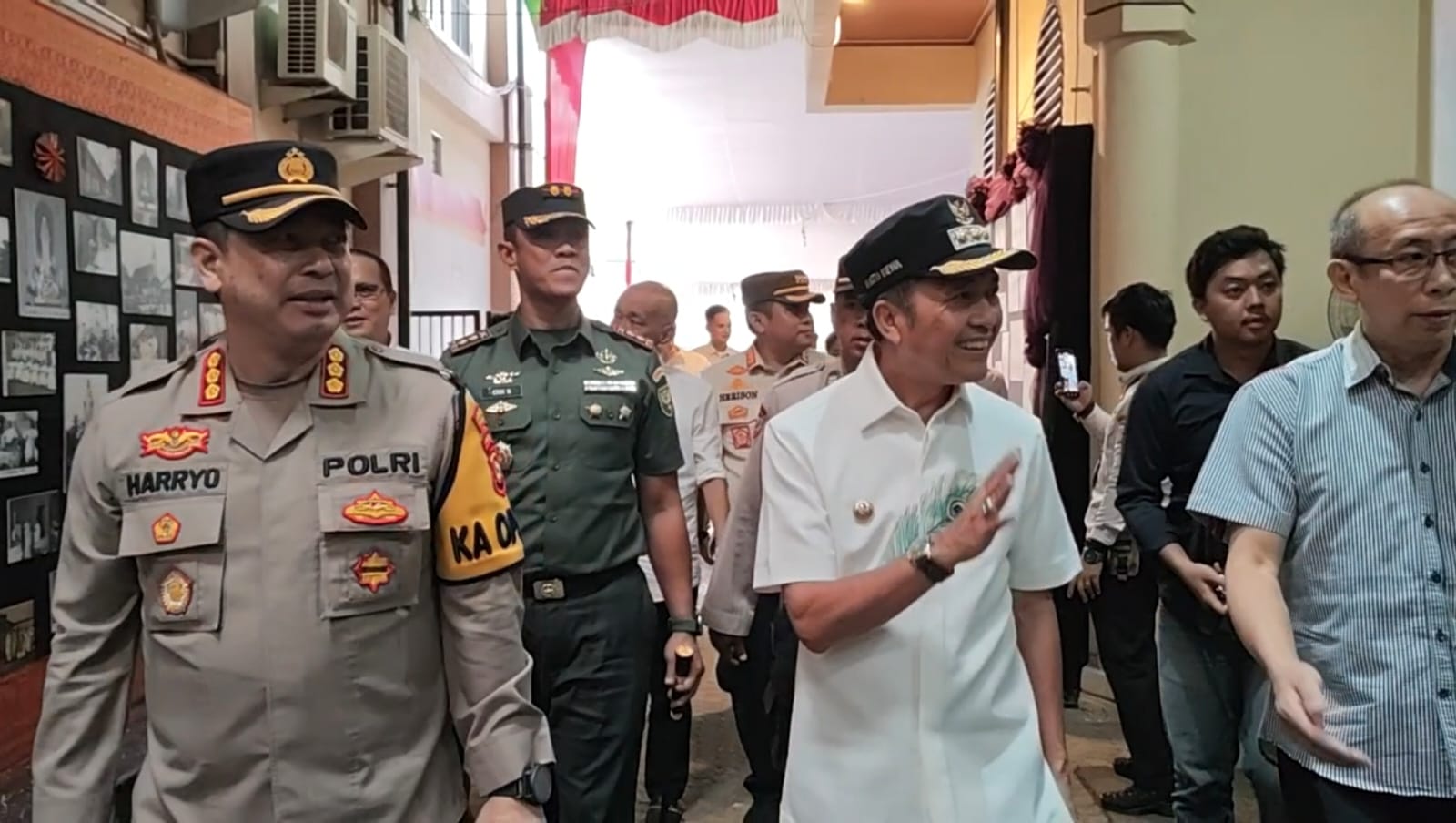Walikota Palembang Tinjau Pengamanan Misa Natal di Sejumlah Gereja