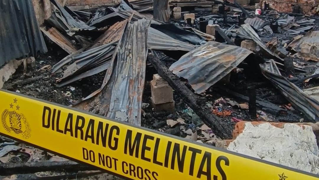 Kebakaran Dilorong Kemana Kertapati Palembang Hanguskan 11 Rumah Warga