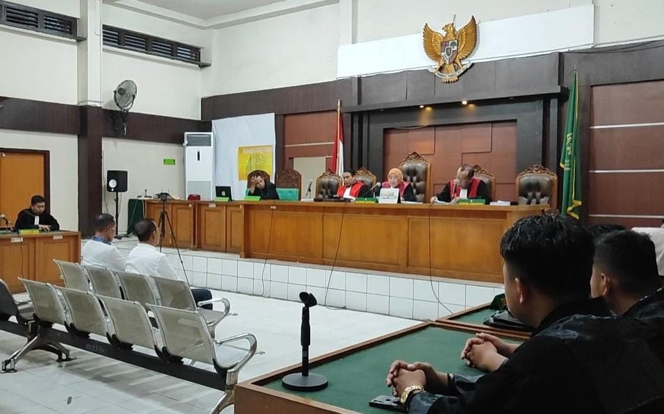 Majelis Hakim Tolak Nota Keberatan 2 Terdakwa Kasus Dugaan Korupsi SMA Negeri 19 Palembang