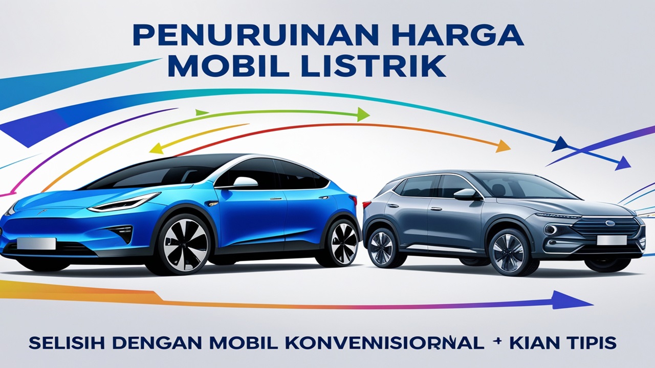 Penurunan Harga Mobil Listrik, Selisih dengan Mobil Konvensional Kian Tipis