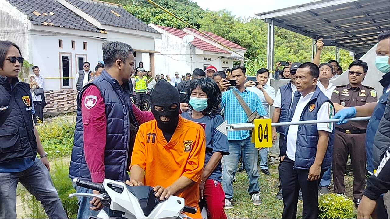 Rekonstruksi Ungkap Detik-detik Pembunuhan Staf Bawaslu OKU Selatan, 23 Adegan Diperagakan