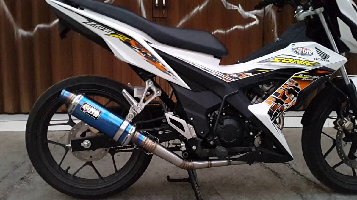 Upgrade Knalpot Racing untuk Honda Sonic 150R: Performa Meningkat Suara Lebih Gahar