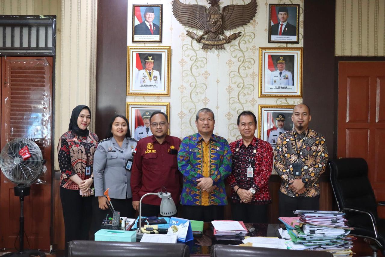 Kanwil Kemenkum Sumsel Lakukan Koordinasi ke Pemkab Lahat Dorong Percepatan Reformasi Hukum