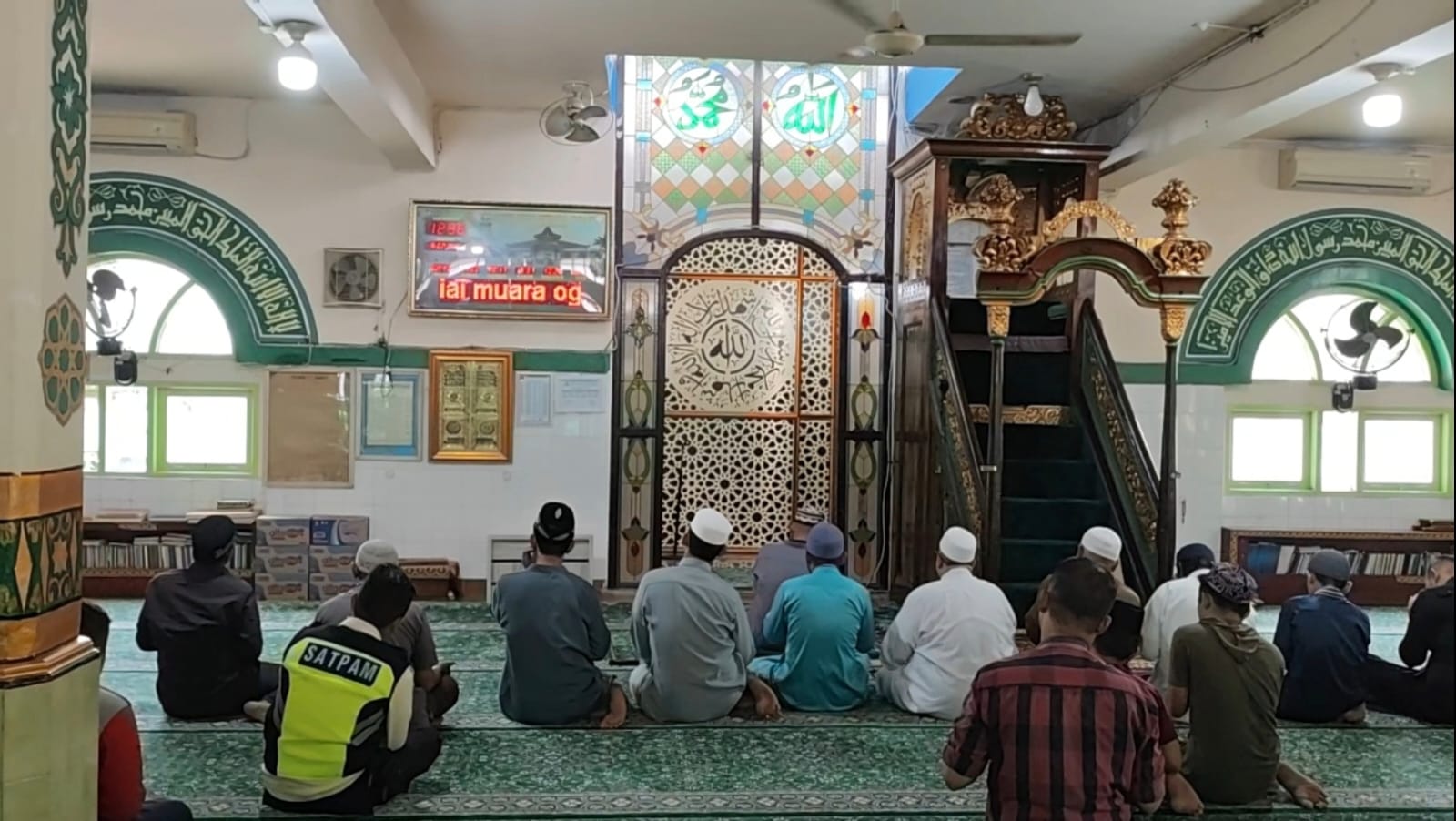 Doa dan Zikir Awal Ramadhan Berlangsung Khidmat di Masjid Ki Muara Ogan Palembang
