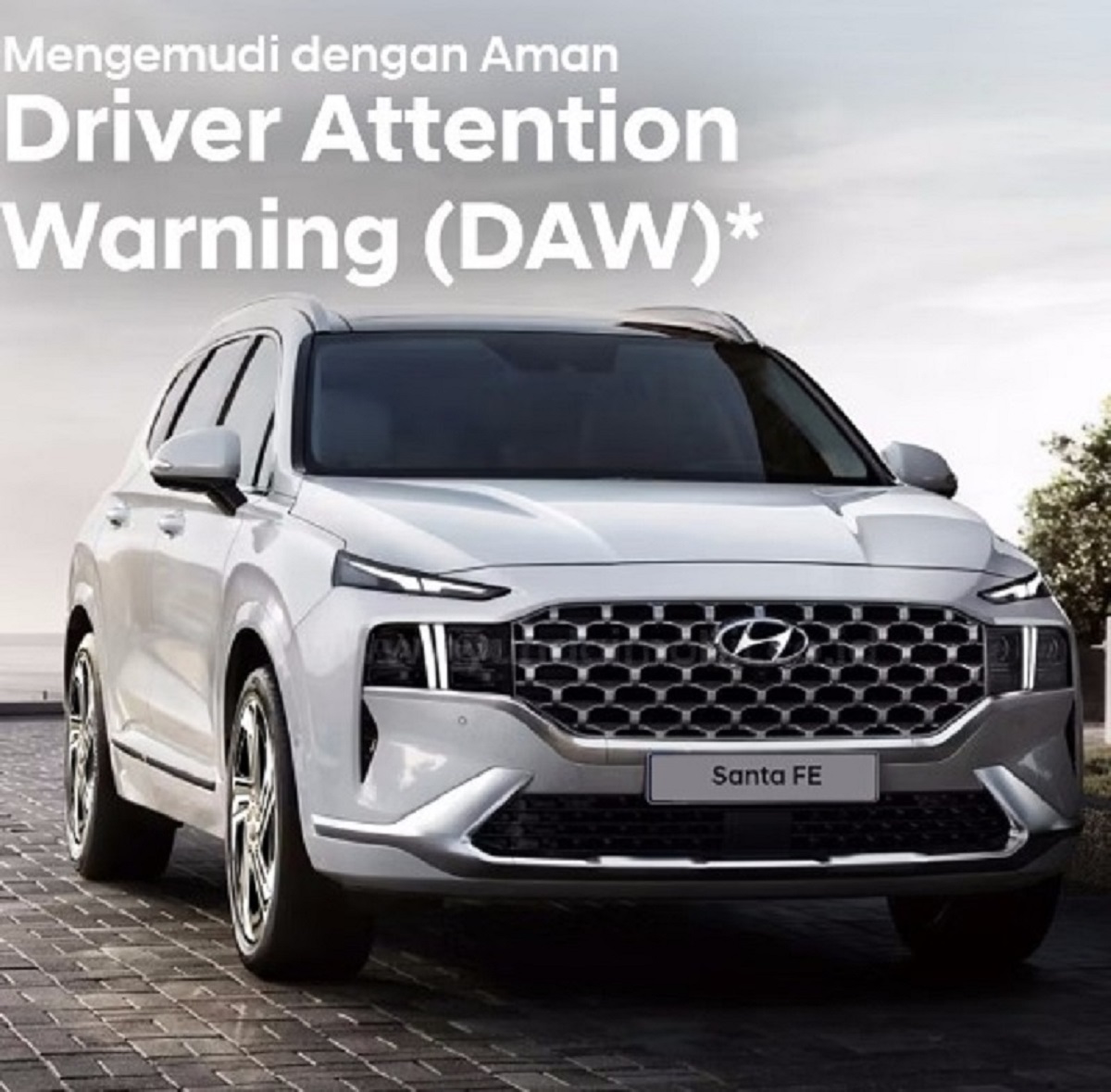 Ini Fitur Driver Attention Warning (DAW) pada Hyundai Santa Fe