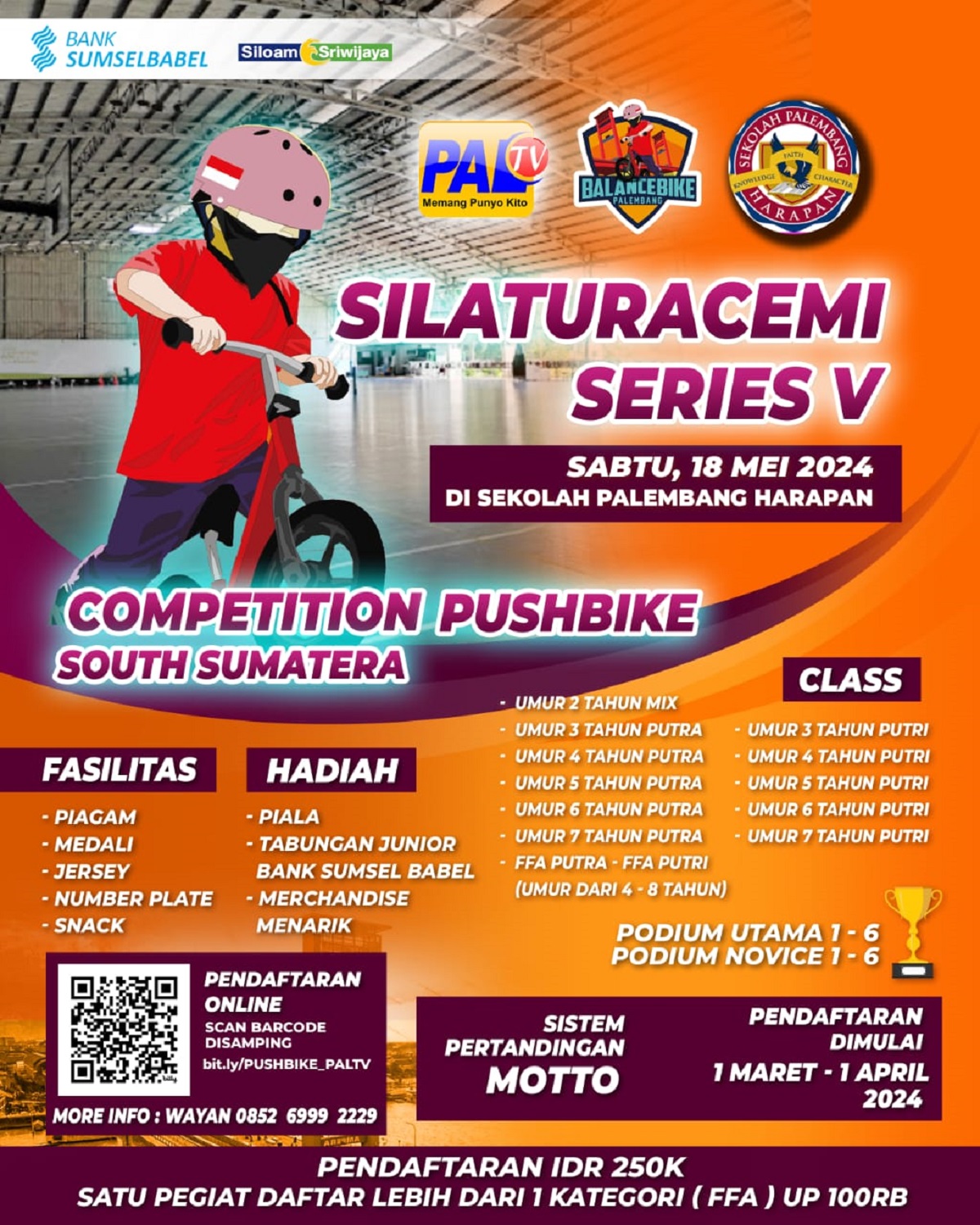 PALTV Gelar Juara Seri Silaturacemi V Kompetisi Sepeda Balap Sumatera Selatan 2024