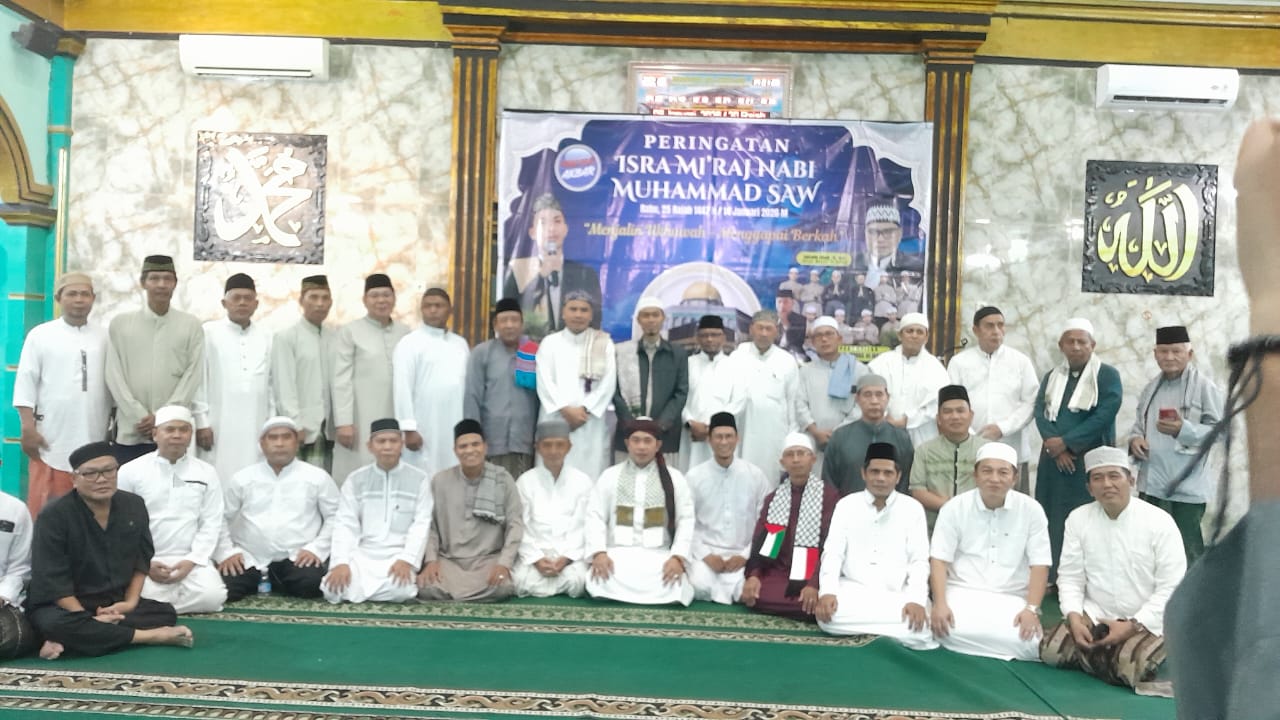 Masjid Al Ikhlas Peringati Isra Mi’raj, Momentum Perkuat Iman dan Ketakwaan Umat
