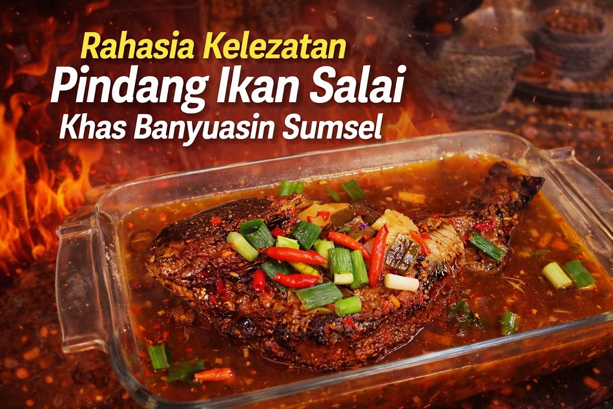 Bukan Pindang Biasa! Ini Rahasia Kelezatan Pindang Ikan Salai Khas Banyuasin Sumsel