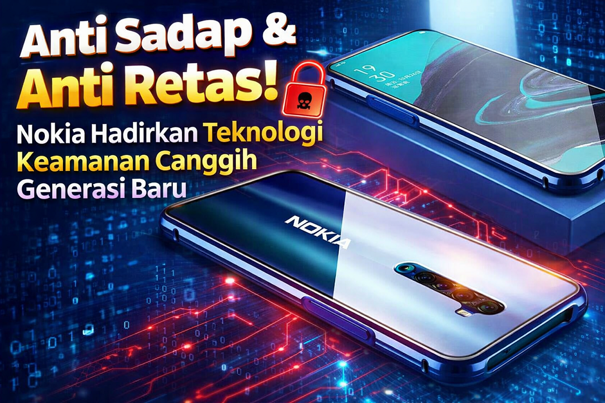 Anti Sadap & Anti Retas! Nokia Hadirkan Teknologi Keamanan Canggih Generasi Baru