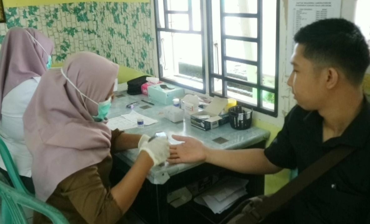 Cek Kesehatan di Puskesmas Kota Prabumulih, Calon KPPS Cuma Bayar Rp35.000