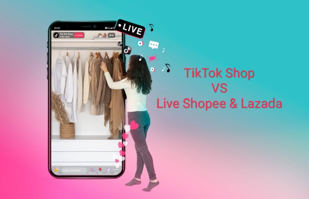 Dampak Kehadiran E-commerce TikTok, Pedagang di Shopee Live dan Lazada Terancam Pindah Ke Tiktok