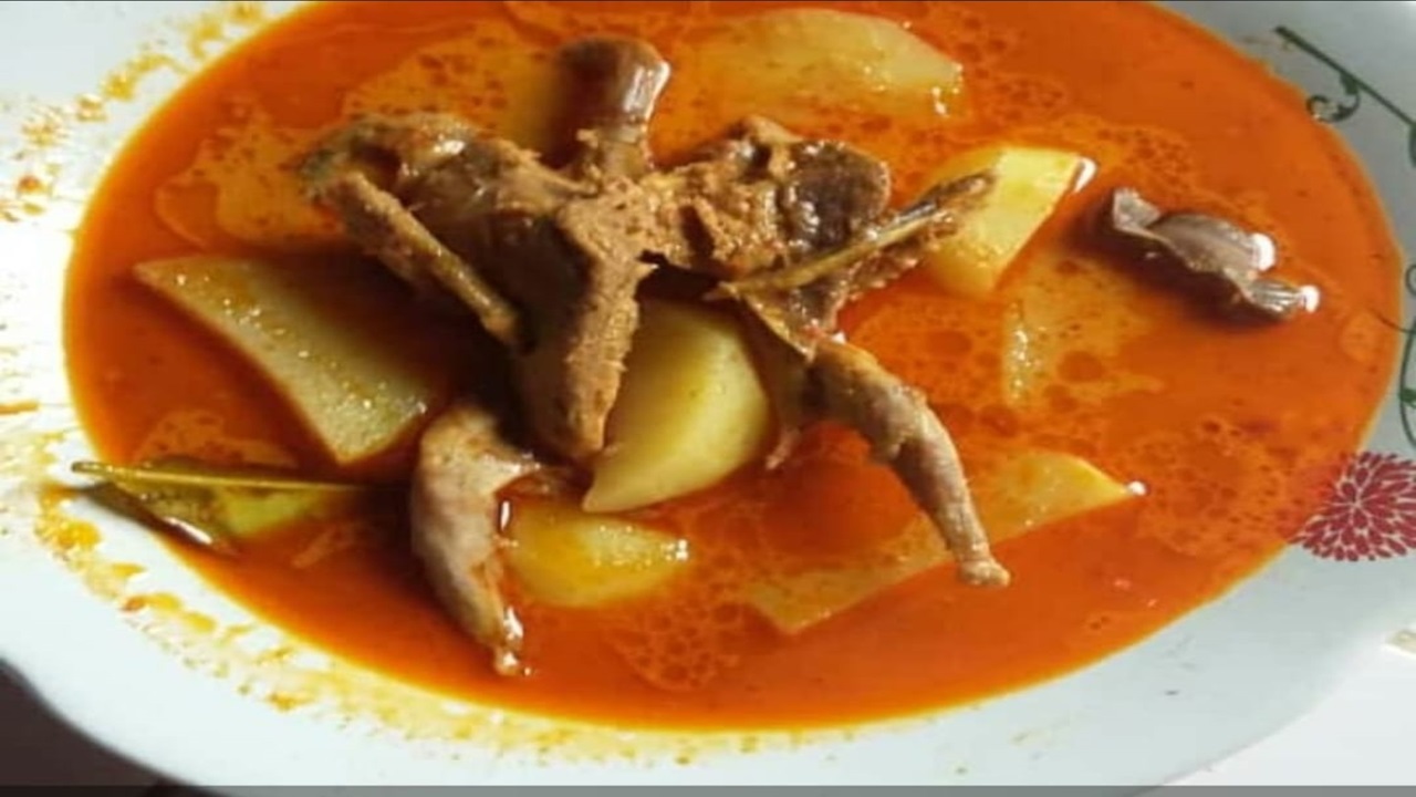 Lezatnya Masakan Tradisional Banyuasin Gulai Burung Punai