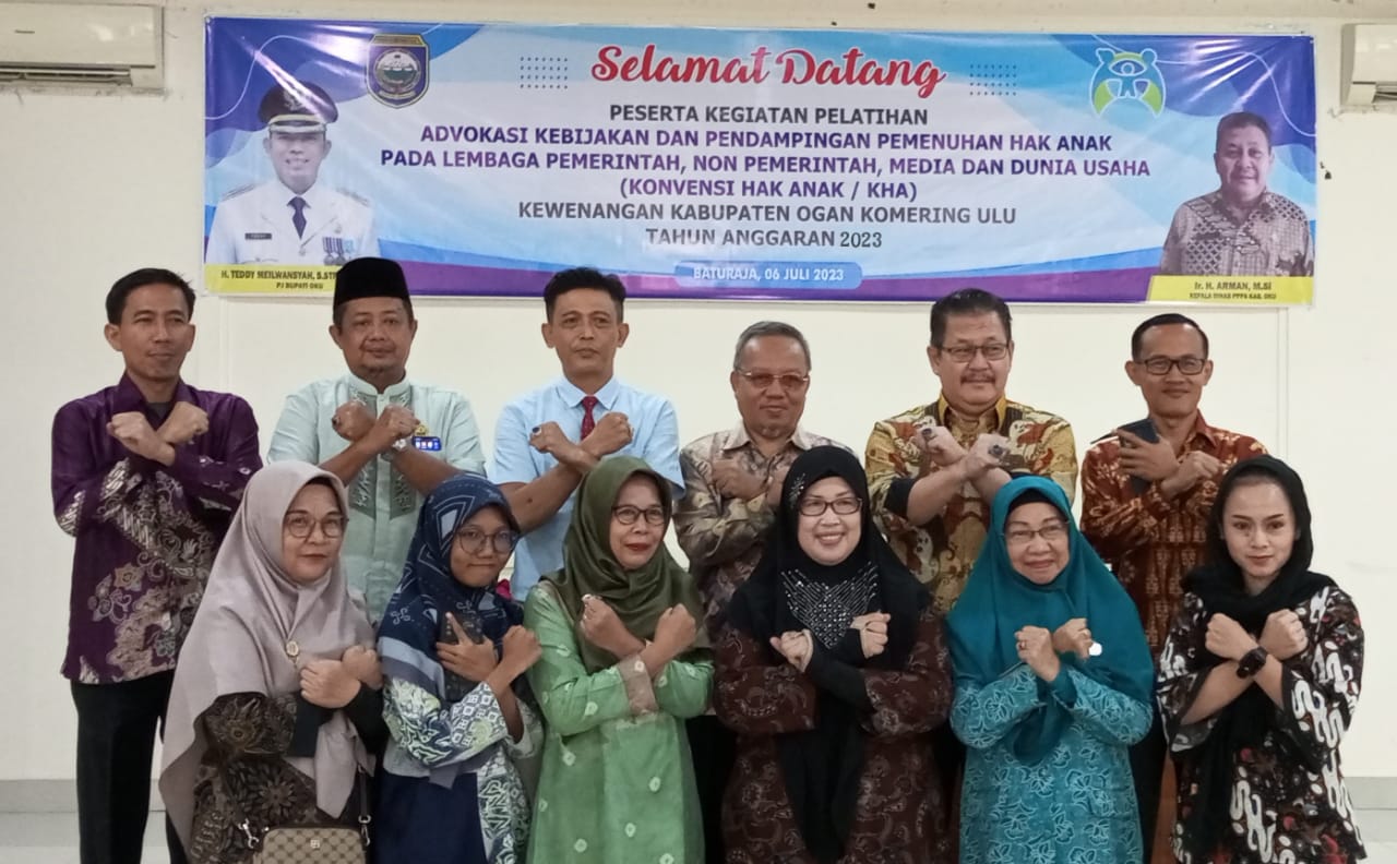 Dinas PPPA OKU Gelar Pelatihan dan Advokasi Pemenuhan Hak Anak 2023 