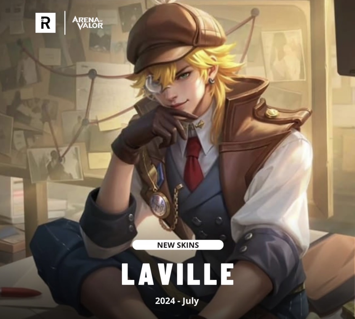 Laville Tampil Gaya: Mengintip Skin Terbaru Arena of Valor Juli 2024