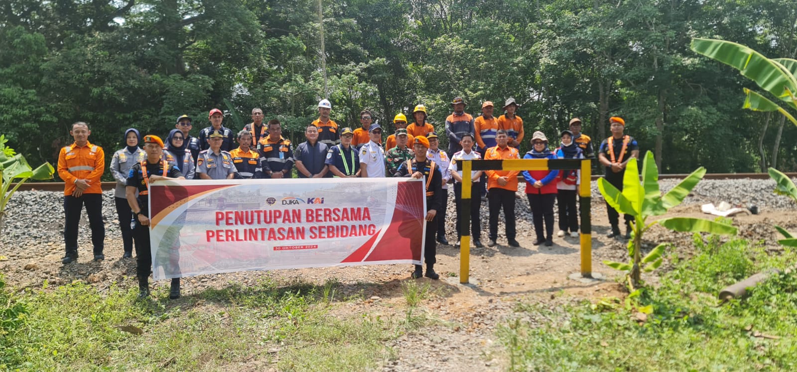  Tingkatkan Keselamatan! Perlintasan KA di Simpang - Payakabung Ditutup