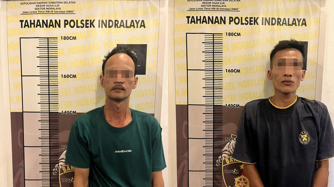 Pencuri di Rumah Polisi Berhasil Ditangkap Tim Tekab 156 Unit Reskrim Polsek Indralaya