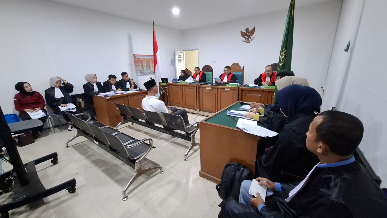 Hakim Tolak Eksepsi Terdakwa R dalam Kasus Korupsi Dana Hibah PMI Ogan Ilir