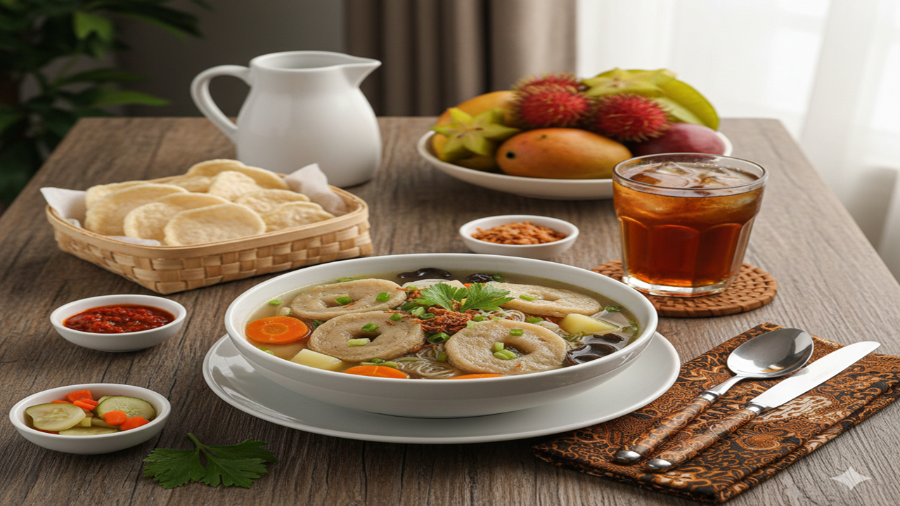 Sop Kemplang: Inovasi Hangat Mengolah Kerupuk Ikan Menjadi Hidangan Berkuah Lezat