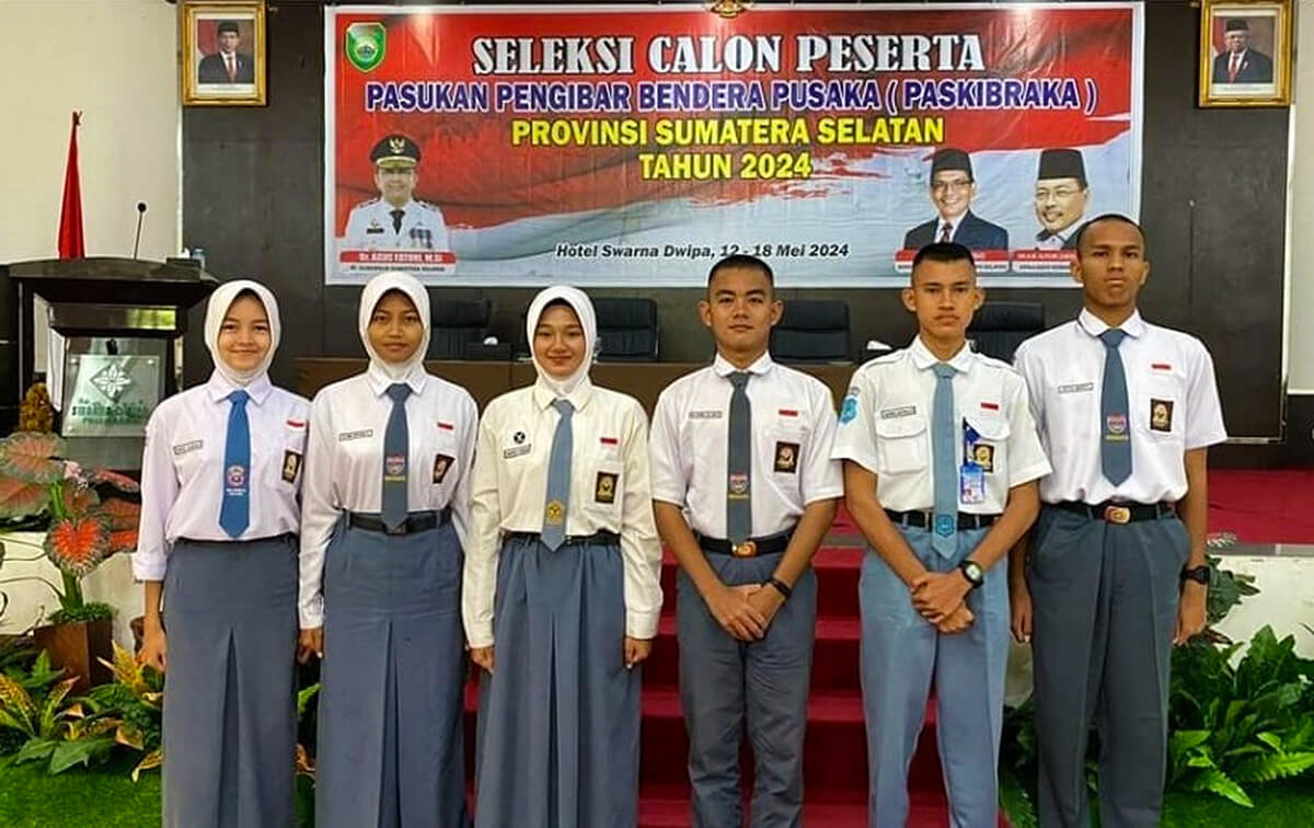 6 Pelajar SMA Banyuasin Ikuti Seleksi Calon Anggota Paskibraka Tingkat Provinsi Sumatera Selatan dan Nasional