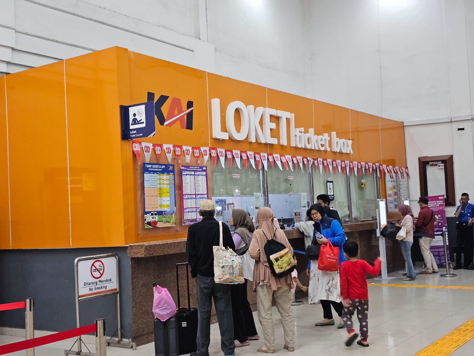 Berikut Fasilitas Di Stasiun Keberangkatan Penumpang yang Disediakan KAI Selama Libur Nataru 