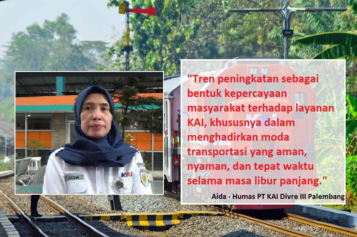 Libur Sekolah, Penumpang Kereta Api Tembus 110.121 Ribu