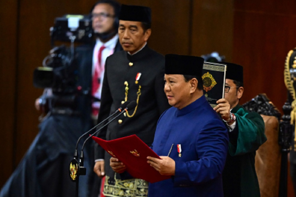 Ini Komitmen Setelah Sumpah Jabatan Presiden Prabowo Subianto