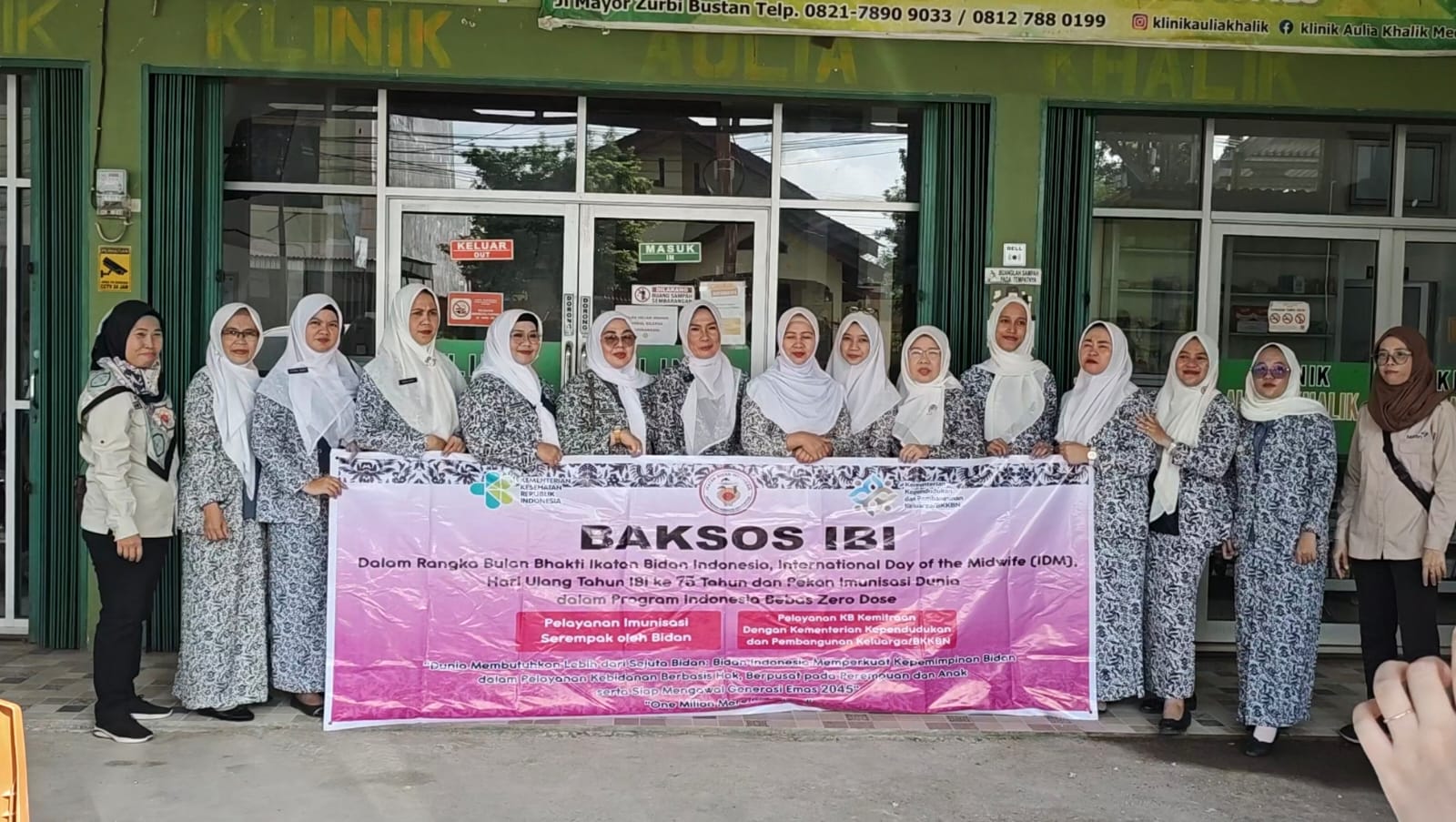 Puluhan Pasien Ikuti KB Gratis di Klinik Aulia Khalik Medika