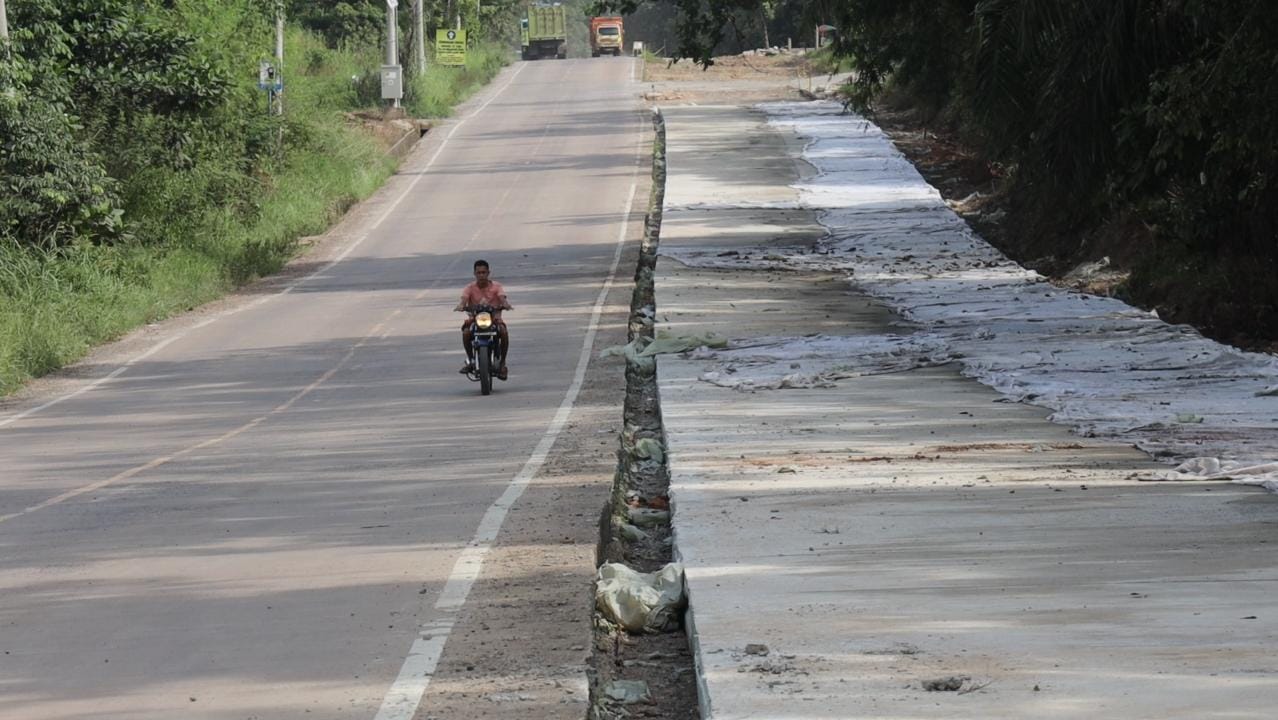 Progres Jalan Lingkar Prabumulih 7,94 Persen