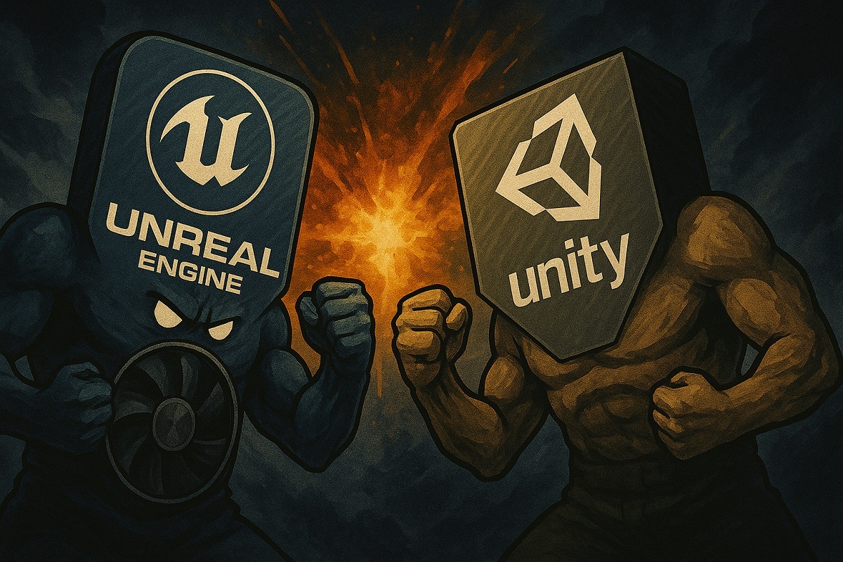 Duel Raksasa Mesin Game: Unreal Engine vs Unity, Siapa yang Mendominasi 2025?