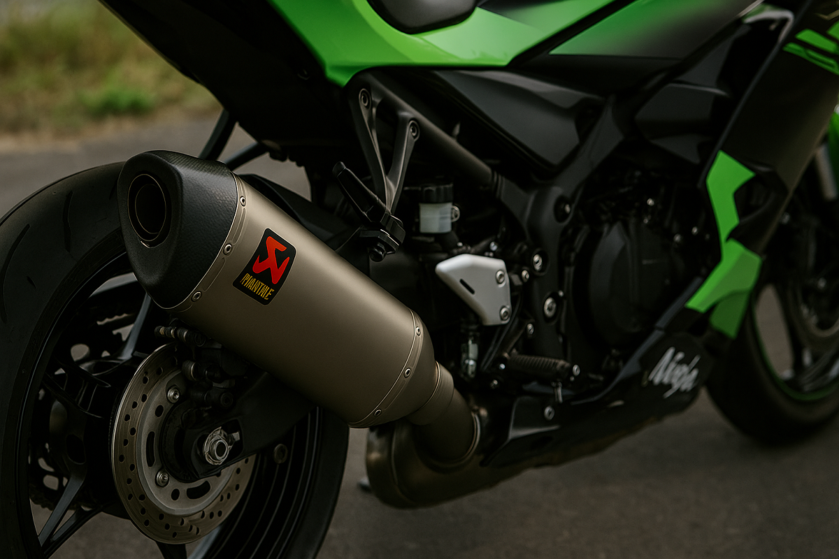 Kawasaki ZX-25R, Sensasi 4 Silinder & Knalpot Underbelly