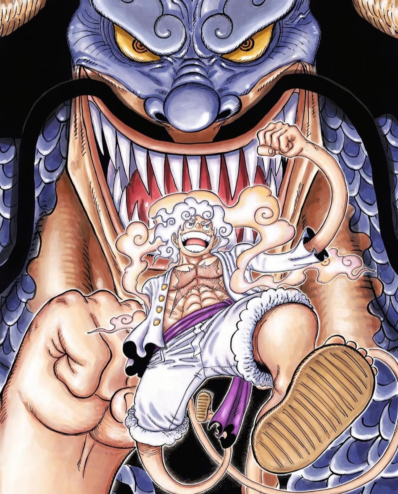 Kekuatan Sun God Nika Muncul Di Anime One Piece, Kematian Kaido Sudah Lama Direncanakan Oda