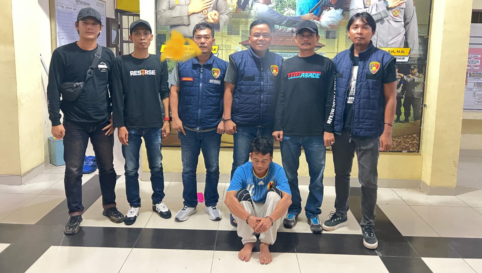 Polsek Prabumulih Timur Tangkap Tersangka Pencurian Pipa Minyak PT Pertamina