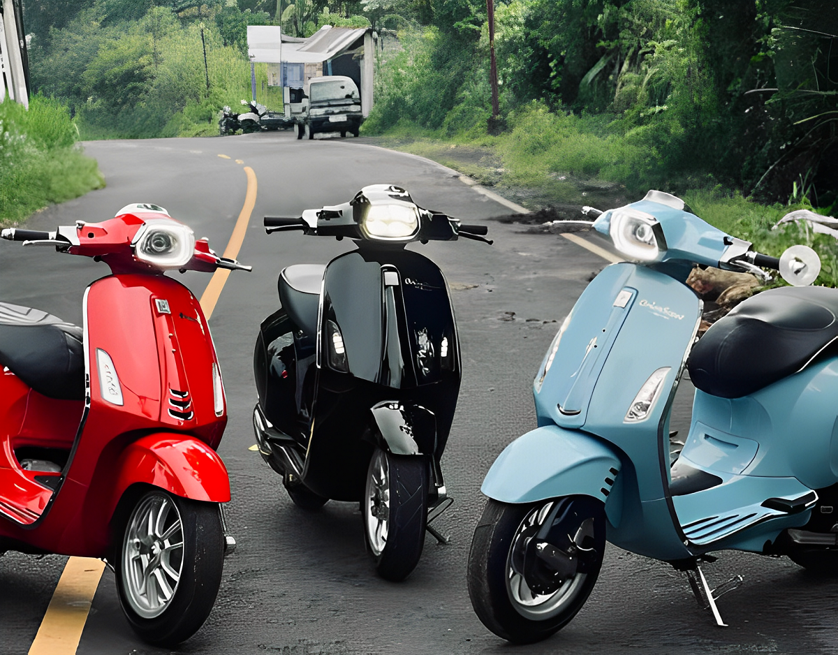 Kenangan Terakhir Vespa Matic Edisi Khas Indonesia dari Pabrik Cikarang