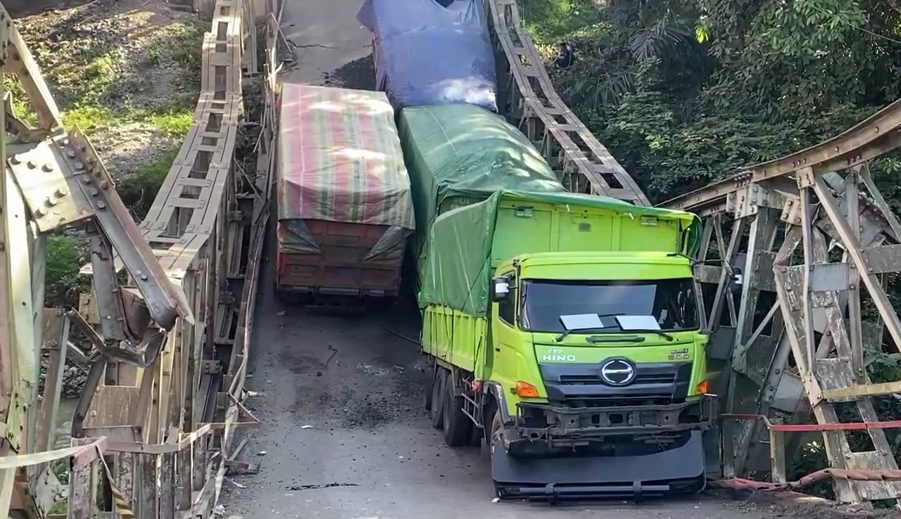 Perbaikan jembatan Muara Lawai masih Terkendala Dana