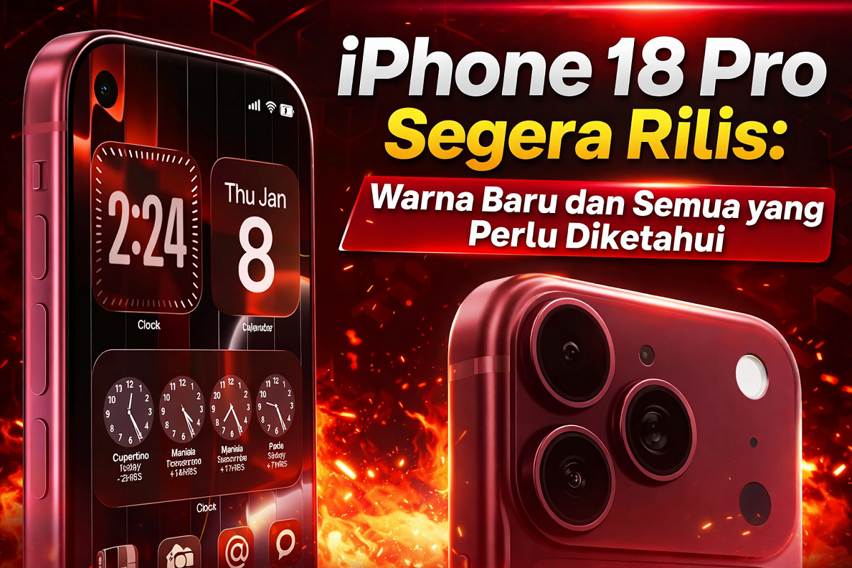 iPhone 18 Pro Segera Rilis: Warna Baru dan Semua yang Perlu Diketahui