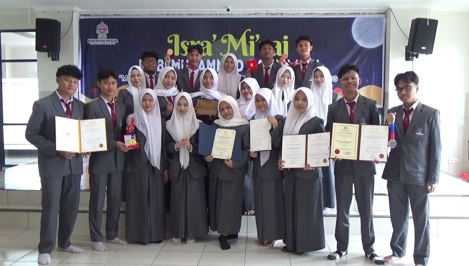 SMA Islam Terpadu Harapan Mulia Harumkan Nama Sumsel Dikanca Internasional 