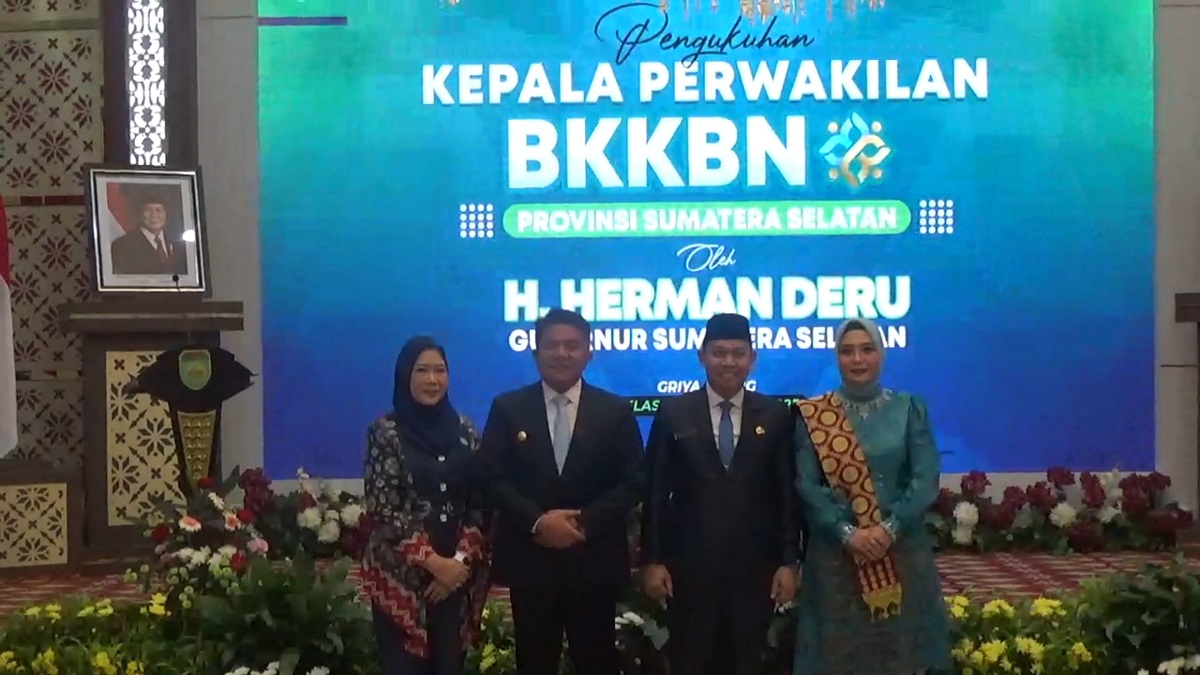 Arios Saplis Dikukuhkan, BKKBN Sumsel Luncurkan 5 Program