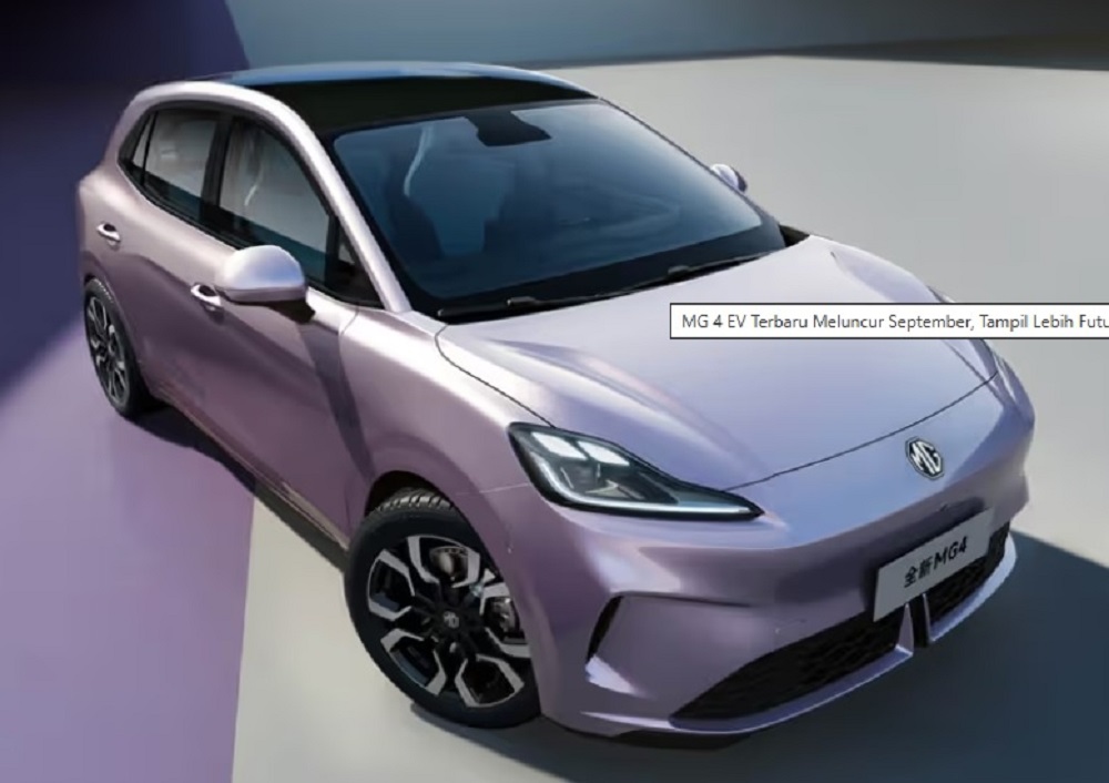MG 4 EV Facelift Siap Debut di Tiongkok, Hadir dengan Desain Baru dan Teknologi Canggih