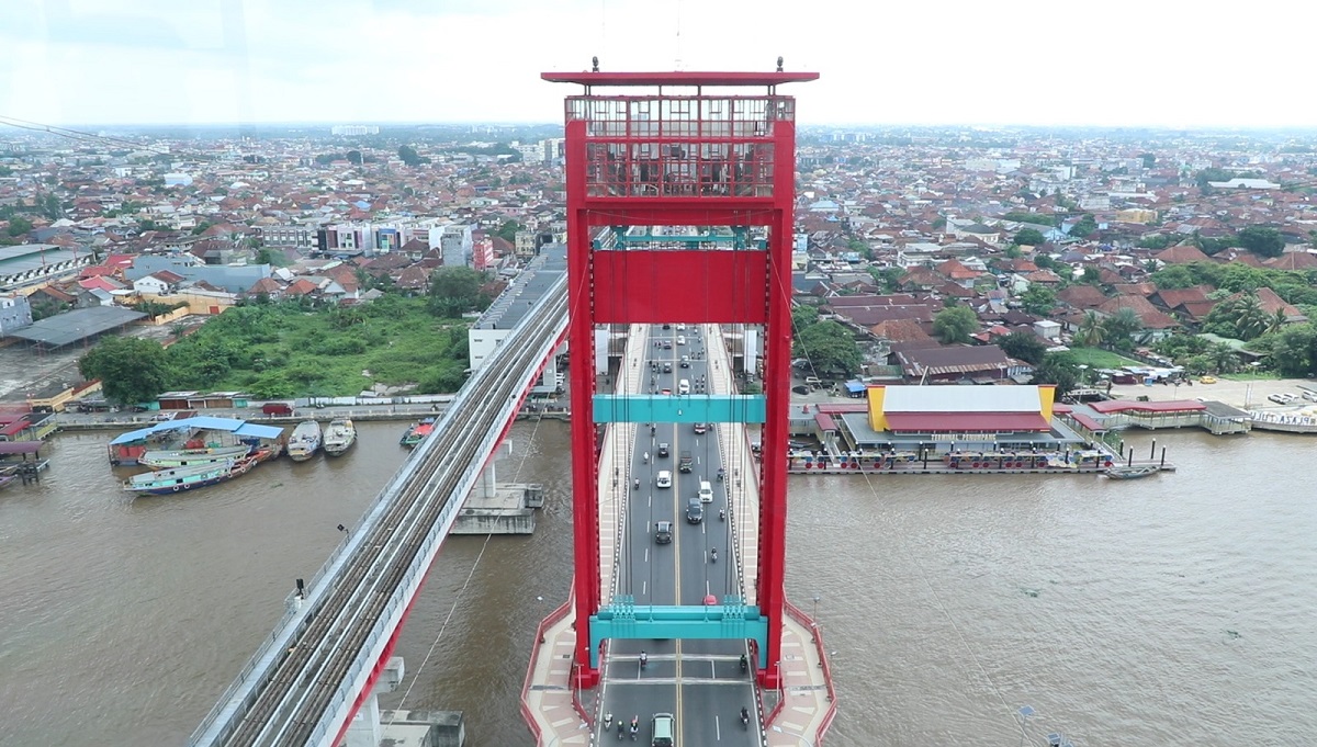 Wisata Tower Ampera Urung Dibuka Pada Tahun Baru 2025