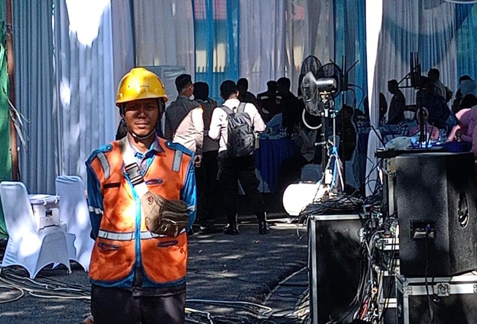 PLN UP3 Palembang Dukung Program MBG dengan Pasokan Listrik Andal pada Peresmian Dapur SPPG Polri