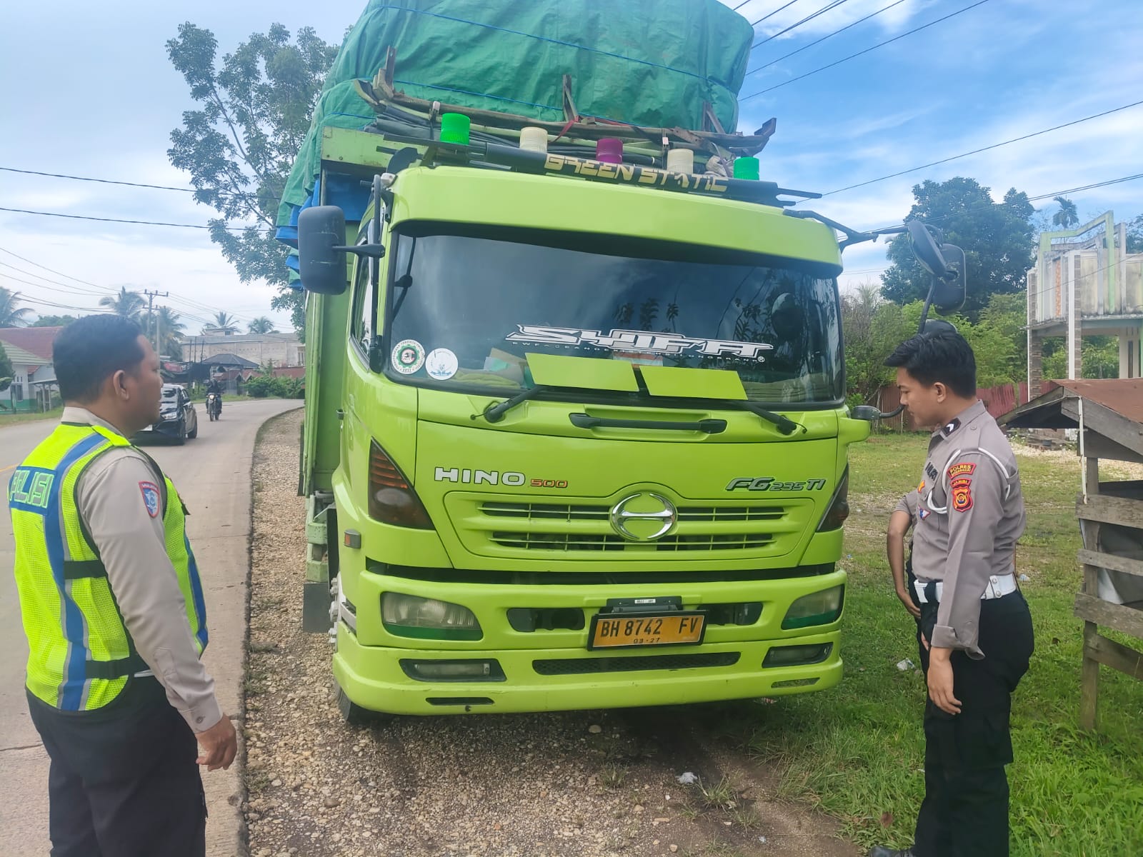 Tabrak Lari di Tol Indralaya, Truk Fuso Berhasil Dilacak hingga Jambi
