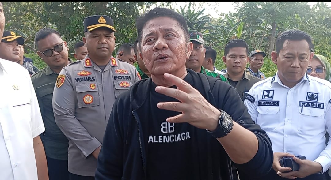 Gubernur Sumsel Tinjau Langsung Pembangunan Jembatan Penghubung PALI-Lubuk Linggau