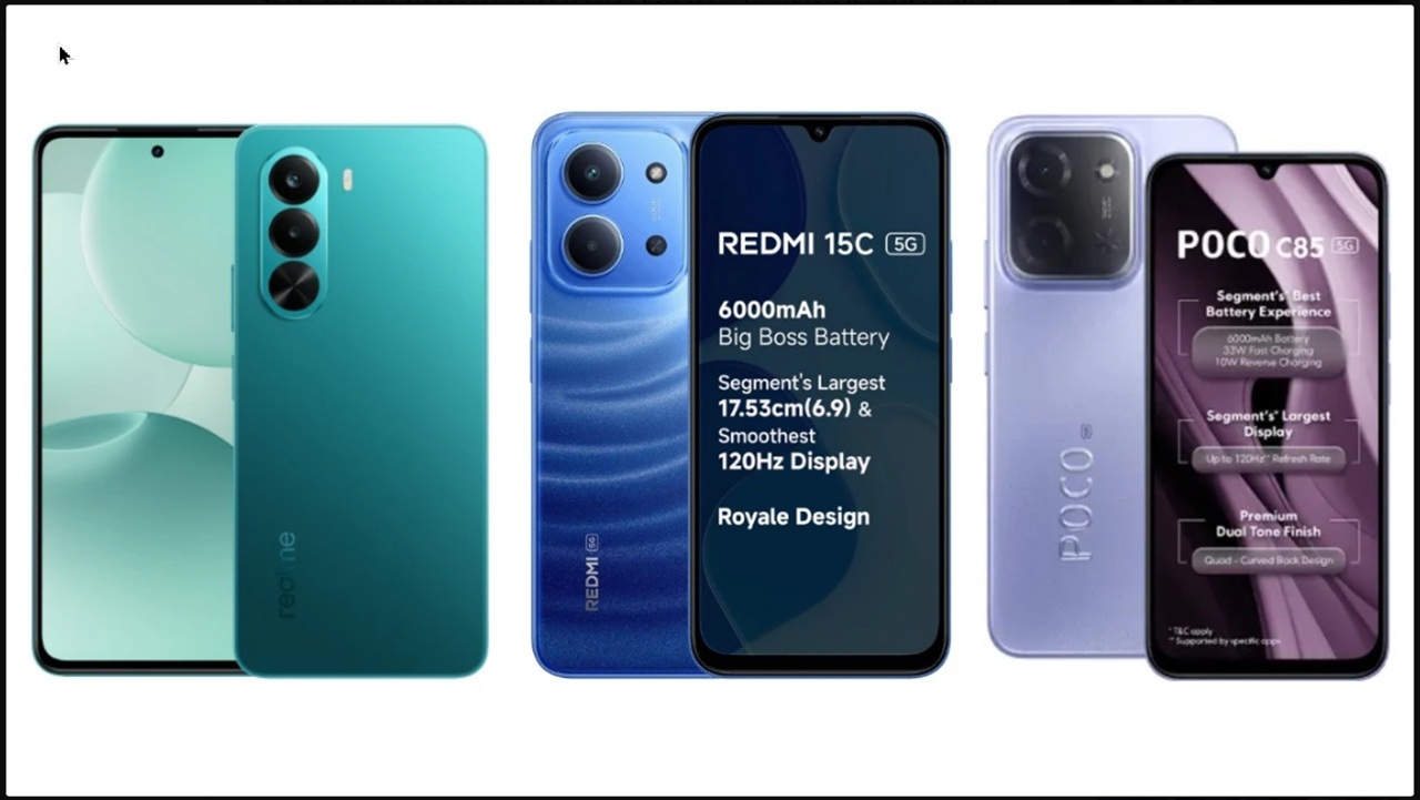 Realme P4x, Redmi 15C, dan 2 Lainnya: HP Terbaru Di bawah Rp 3 juta Yang Patut Dilirik