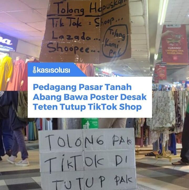 Pro Kontra Dihapusnya Tik Tok Shop Dari Indonesia, Warga Net Ramai Komentari Keputusan Pemerintah.