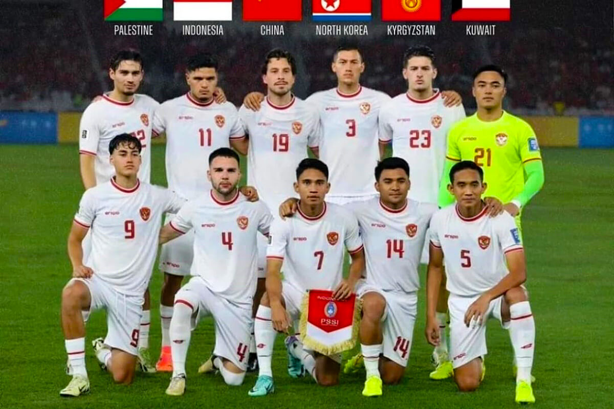 Lolos Putaran Ketiga, Indonesia Satu-satunya Wakil ASEAN di Kualifikasi Piala Dunia 2026 Zona Asia