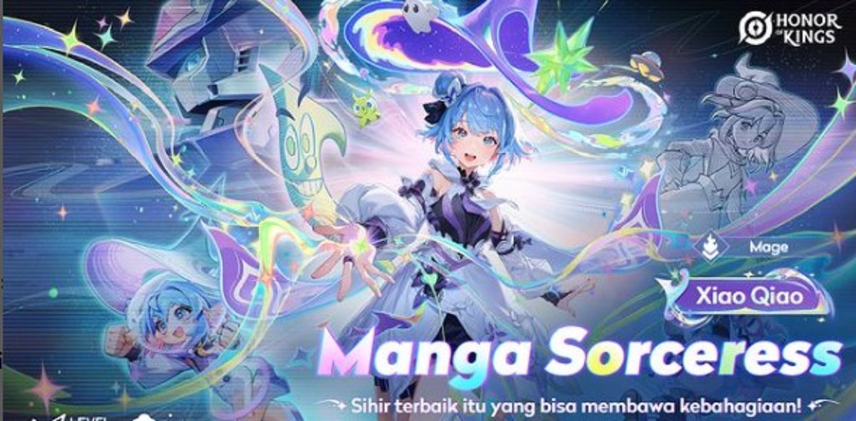 Xiao Qiao Tampil Memukau dengan Skin Manga Sorceress di Honor of Kings!